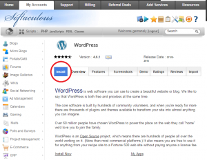 softaculous_wordpress_install